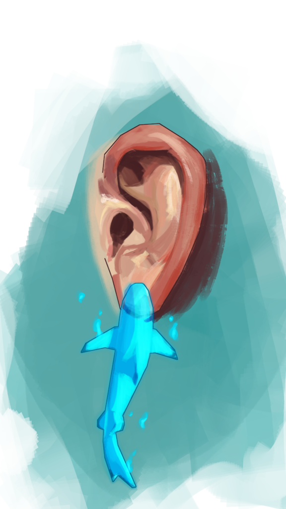 A cool Magic earring with an ear that I'm quite proud of.
Digital