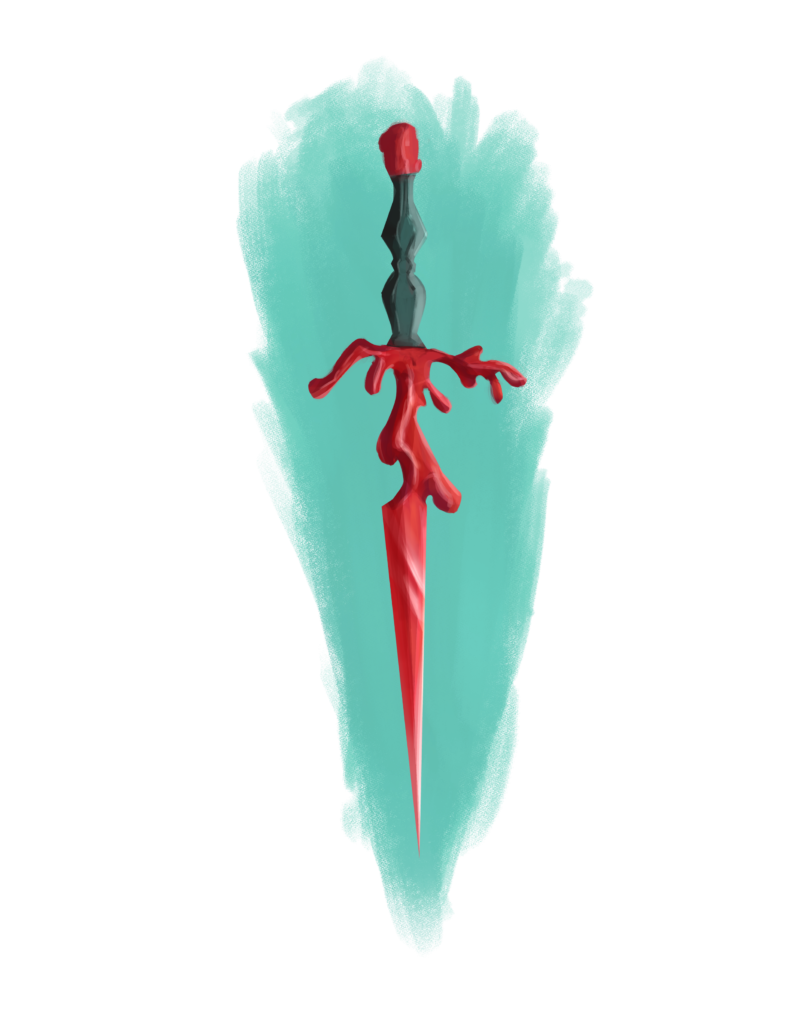 Magic Coral dagger. Made for Cave Gaming
Digital